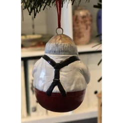 Weihnachtsbaumschmuck aus Keramik - Nikolaus - Weihnachtsmann