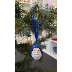 Weihnachtsbaumschmuck aus Keramik - Nikolaus - Weihnachtsmann