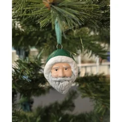 Weihnachtsbaumschmuck aus Keramik - Nikolaus - Weihnachtsmann