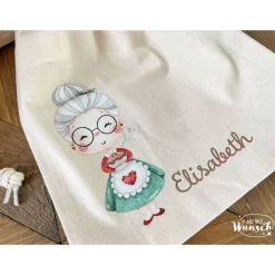 Weihnachtsbeutel / Baumwollbeutel / Personalisiert / Geschenk zu Weihnachten/ Geschenkesack / X-MAS