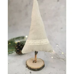 Weihnachtsbäume handgemacht Deko – Einzigartige Weihnachtsbaum-Deko aus Holz, 18-27 cm