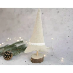 Weihnachtsbäume handgemacht Deko – Einzigartige Weihnachtsbaum-Deko aus Holz, 18-22 cm