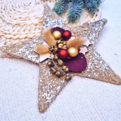 Weihnachtsdeko 2024 | Deko Adventszeit | Tischdeko Weihnachten | Adventszeit | Weihnachtsdeko Ideen | Stern | Gesteck