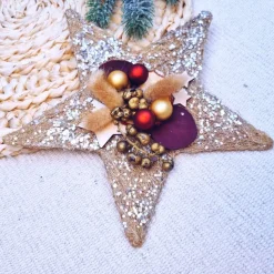 Weihnachtsdeko 2024 | Deko Adventszeit | Tischdeko Weihnachten | Adventszeit | Weihnachtsdeko Ideen | Stern | Gesteck