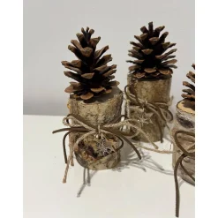 Weihnachtsdeko Baumstämme Mitbringsel Wichtelgeschenk