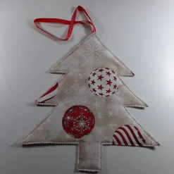 Weihnachtsdeko Fensterbild Tannenbaum Weihnachtskugeln