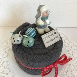 Weihnachtsdeko Geschenk Weihnachten Winterkind Schneeball Schellen Sterne Weihnachtsgeschenk Frohe Weihnachten mint