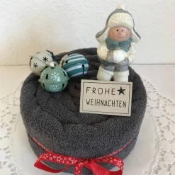 Weihnachtsdeko Geschenk Weihnachten Winterkind Schneeball Schellen Sterne Weihnachtsgeschenk Frohe Weihnachten mint