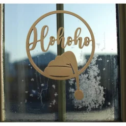 Weihnachtsdeko Ringe, Kling Glöckchen klingeling, Hohoho, Weihnachten, Weihnachtsmann, lustig lustig tralala, Geschenkan