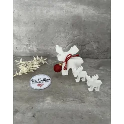 Weihnachtsdeko wahlweise im Set, Stern, Christbaumkugeln, Tannenbaum, Rentier, Raysin, Deko, Winterzeit, Weihnachten, Ad