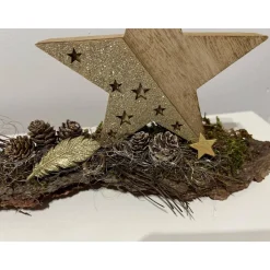 Weihnachtsdeko Weihnachtsgesteck mit Stern