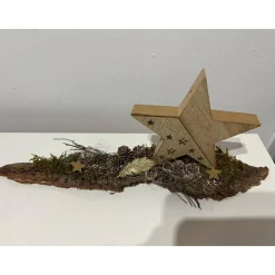 Weihnachtsdeko Weihnachtsgesteck mit Stern