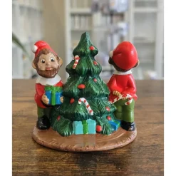 Weihnachtsdekoration - Wichtel - Elfen - Keramik