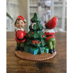 Weihnachtsdekoration - Wichtel - Elfen - Keramik