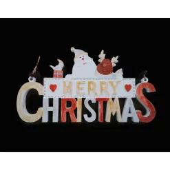 Weihnachtsdekoration, Weihnachtsmann mit Gefährten