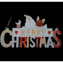 Weihnachtsdekoration, Weihnachtsmann mit Gefährten