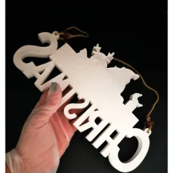 Weihnachtsdekoration, Weihnachtsmann mit Gefährten