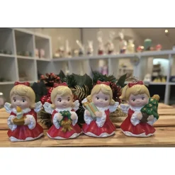 Weihnachtsengel - Sammelfiguren aus Keramik -