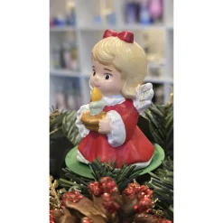 Weihnachtsengel - Sammelfiguren aus Keramik -