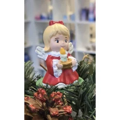 Weihnachtsengel - Sammelfiguren aus Keramik -