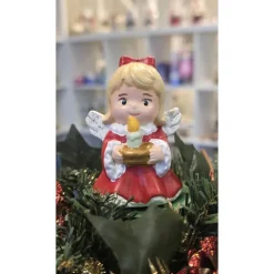 Weihnachtsengel - Sammelfiguren aus Keramik -