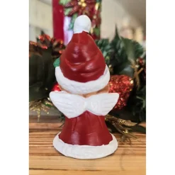 Weihnachtsengel aus Keramik - Sammelfiguren - Handbemalt
