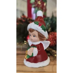 Weihnachtsengel aus Keramik - Sammelfiguren - Handbemalt