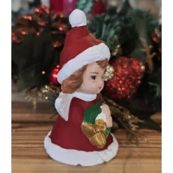 Weihnachtsengel aus Keramik - Sammelfiguren - Handbemalt