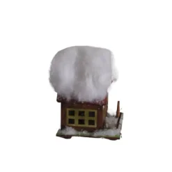 Weihnachtshäuschen mit LED-Beleuchtung