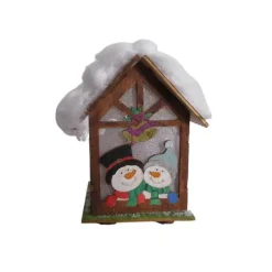 Weihnachtshäuschen mit LED-Beleuchtung