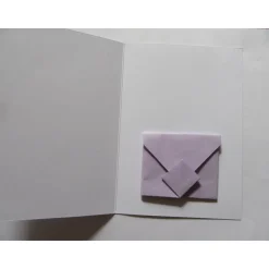 Weihnachtskarte - auch Geldgeschenk - Schneemann mit Tanne