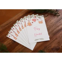 Weihnachtskarte | Weihnachtspost | Weihnachtsgruß | Feliz Navidad | aus Naturpapier | DIN A6 | Grußkarten