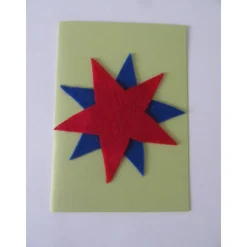Weihnachtskarte - Weihnachtsstern