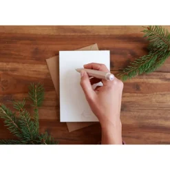 Weihnachtskarte | Weihnachtspost | Weihnachtsgruß | Weihnachtsbaum | aus Naturpapier | DIN A6 | Kuvert | Grußkarten