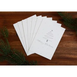 Weihnachtskarte | Weihnachtspost | Weihnachtsgruß | Weihnachtsbaum | aus Naturpapier | DIN A6 | Kuvert | Grußkarten