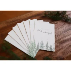 Weihnachtskarte | Weihnachtspost | Weihnachtsgruß | Winterlandschaft | aus Naturpapier | DIN A6 | Kuvert | Grußkarten