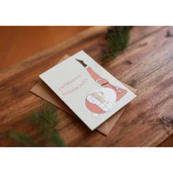 Weihnachtskarte | Weihnachtspost | Weihnachtsgruß | entspannte Weihnachten | aus Naturpapier | DIN A6 | Grußkarten
