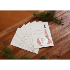 Weihnachtskarte | Weihnachtspost | Weihnachtsgruß | entspannte Weihnachten | aus Naturpapier | DIN A6 | Grußkarten