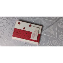 Weihnachtskarte auch mit Textdruck für Firmen, etc.