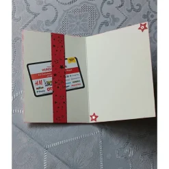 Weihnachtskarte auch mit Textdruck für Firmen, etc.