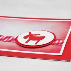 Weihnachtskarte Elch