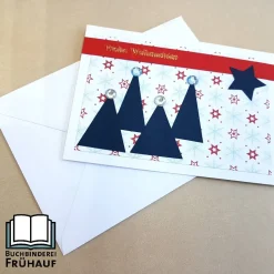 Weihnachtskarte Frohe Weihnachten