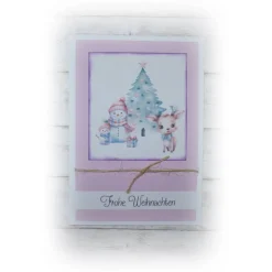 Weihnachts-Karte, Grußkarte zu Weihnachten, Weihnachtszeit, Handmade