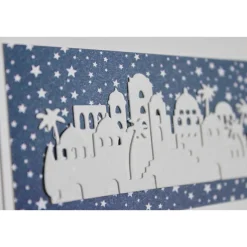 Weihnachtskarte Grußkarte "Bethlehem" aus der Manufaktur Karla