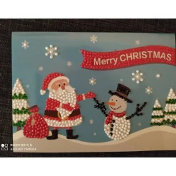 Weihnachtskarte Grußkarte "Merry Christmas"