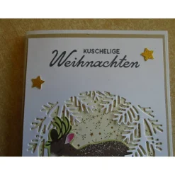 Weihnachtskarte Rehe Weihnachtspost Weihnachten Weihnachtskarten Weihnachten