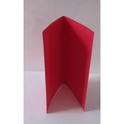 Weihnachtskarte Rentiere - rot