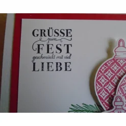 Weihnachtskarte Weihnachtspost Advent  Grußkarte Karte Glückwunschkarte Weihnachtsaufhänger