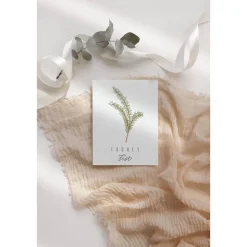 Weihnachtskarte Zweig A6 weihnachtliche Grußkarte - Tannenzweig Weihnachtskarte - Grußkarte besinnliche Weihnachtszeit -