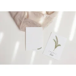 Weihnachtskarte Zweig A6 weihnachtliche Grußkarte - Tannenzweig Weihnachtskarte - Grußkarte besinnliche Weihnachtszeit -